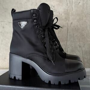 PRADA Re-Nylon ankle boots Size 41